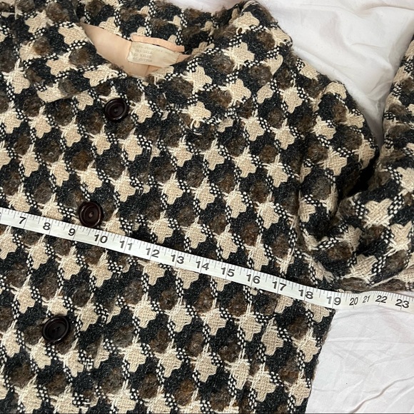Rare Vintage 1950’s Abercrombie & Fitch tweed wool silk overcoat - Picture 7 of 16
